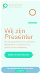 Mobile Screenshot of presenter.nl